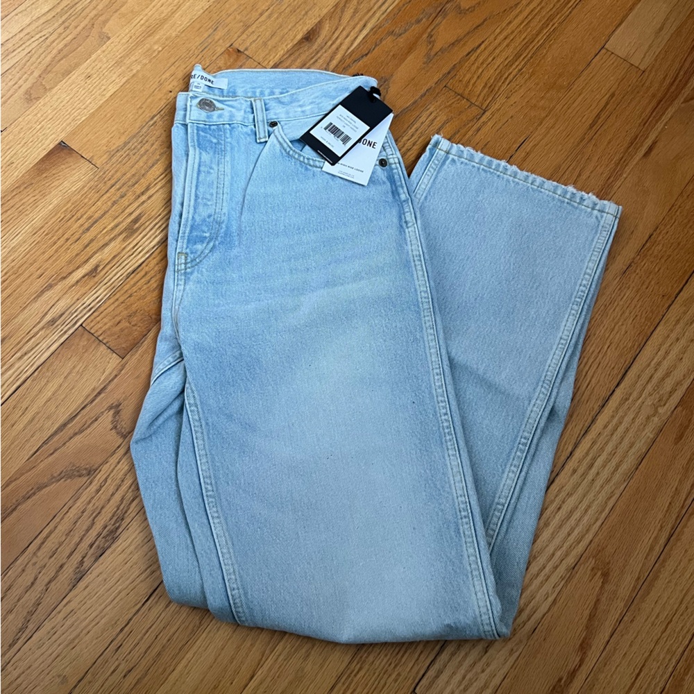 NWT RE/DONE 90s High Rise Loose Jeans